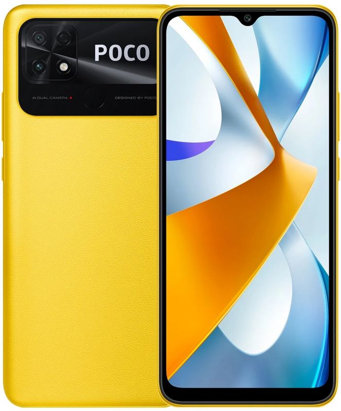 Смартфон Xiaomi Poco C40 4/64GB Dual Sim Poco Yellow