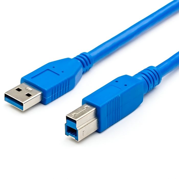 Кабель Atcom USB - USB Type-B V 3.0 (M/M), 3 м, blue (12824)