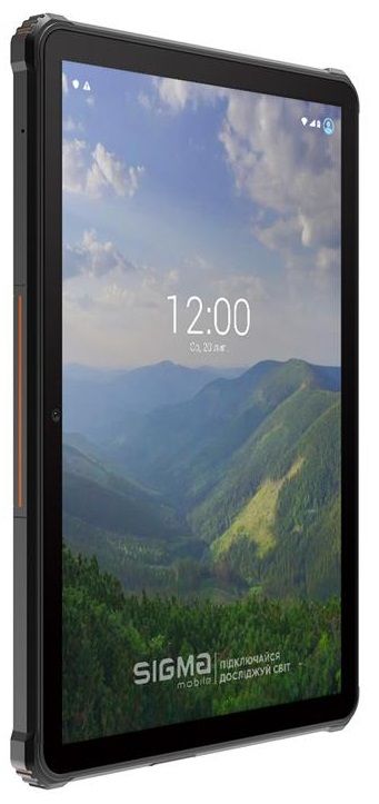 Планшетний ПК Sigma mobile Tab A1025 4G Dual Sim Black-Orange