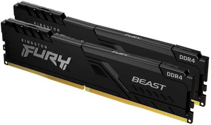 Модуль пам`ятi DDR4 2x16GB/3600 Kingston Fury Beast Black (KF436C18BBK2/32)