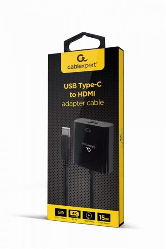 Адаптер Cablexpert (A-CM-HDMIF-04) USB-C - HDMI