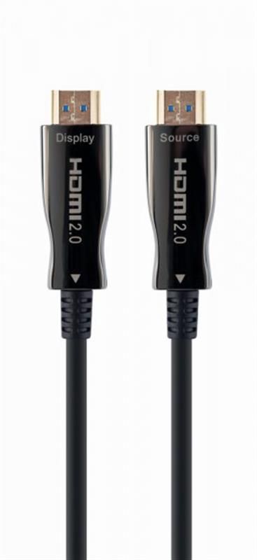Кабель Cablexpert HDMI-HDMI v2.0, M/M, 10 м, чорний (CCBP-HDMI-AOC-10M-02) коробка