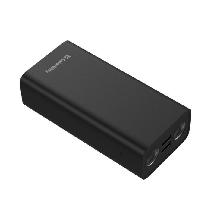 Універсальна мобільна батарея ColorWay Lamp 30000mAh Black (CW-PB300LPB3BK-F)