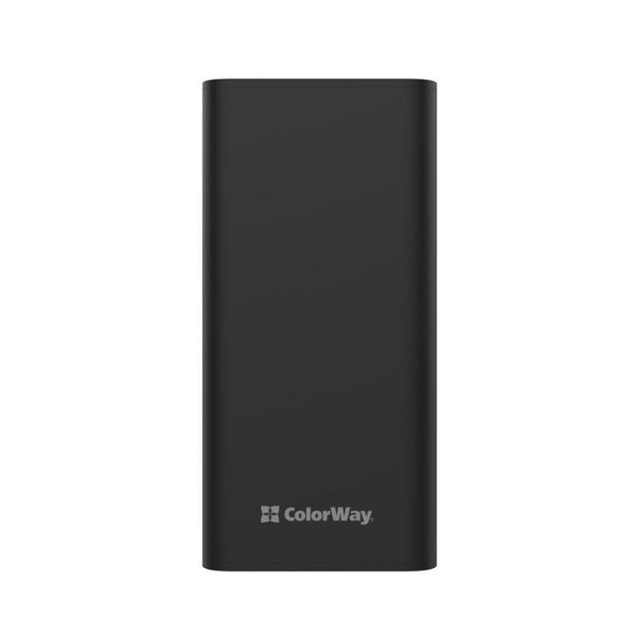 Універсальна мобільна батарея ColorWay Lamp 30000mAh Black (CW-PB300LPB3BK-F)