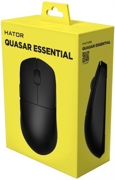 Мишка Hator Quasar Essential Black (HTM-400)