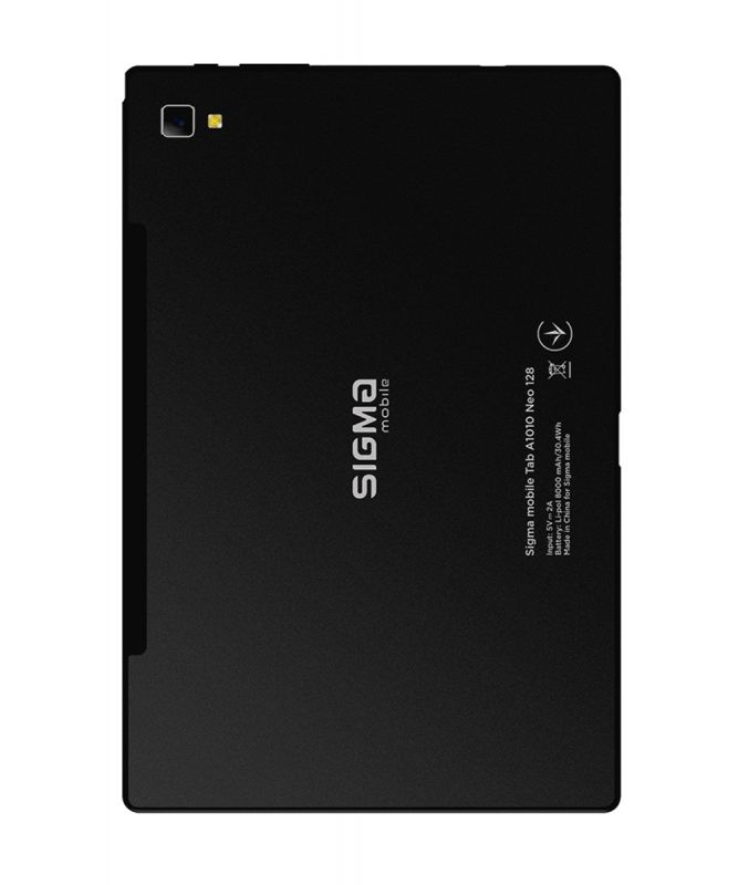 Планшет Sigma mobile Tab A1010 Neo 4/128GB 4G Dual Sim Black+чохол-книжка