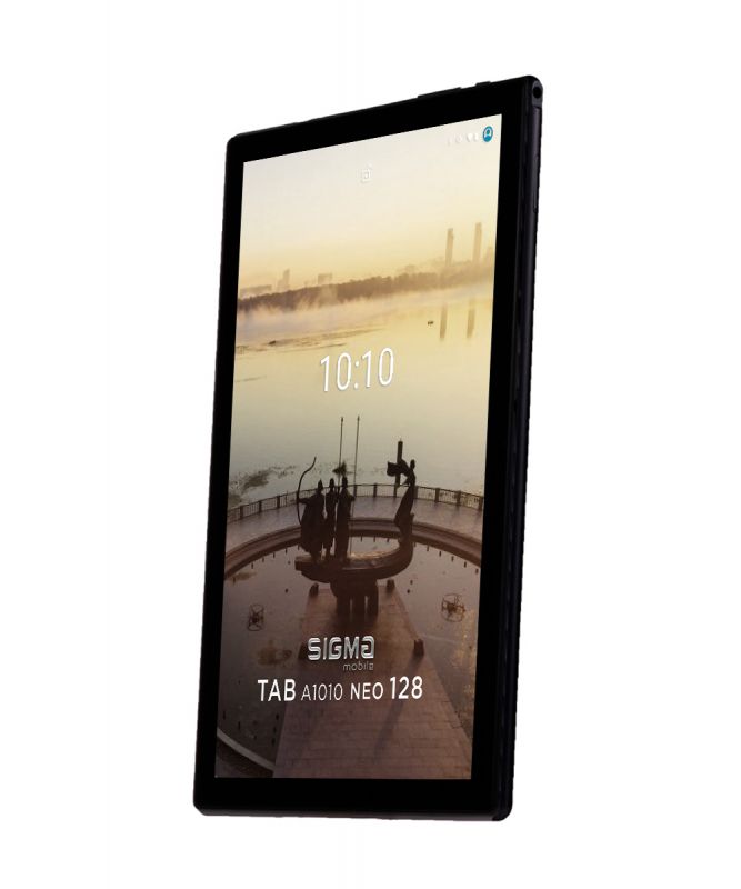 Планшетний ПК Sigma mobile Tab A1010 Neo 4/128GB 4G Dual Sim Black+чохол-книжка