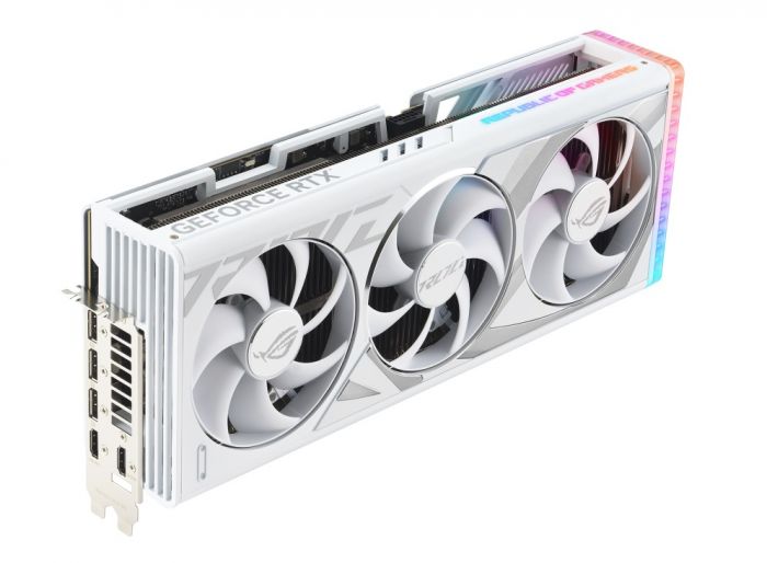 Відеокарта GF RTX 4080 16GB GDDR6X ROG Strix Gaming OC White Asus (ROG-STRIX-RTX4080-O16G-WHITE)