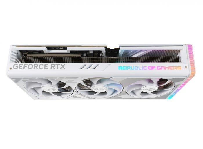 Відеокарта GF RTX 4080 16GB GDDR6X ROG Strix Gaming OC White Asus (ROG-STRIX-RTX4080-O16G-WHITE)