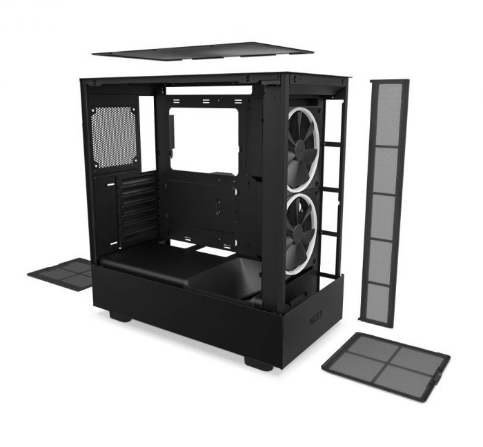 Корпус NZXT H5 Elite Black (CC-H51EB-01) без БЖ