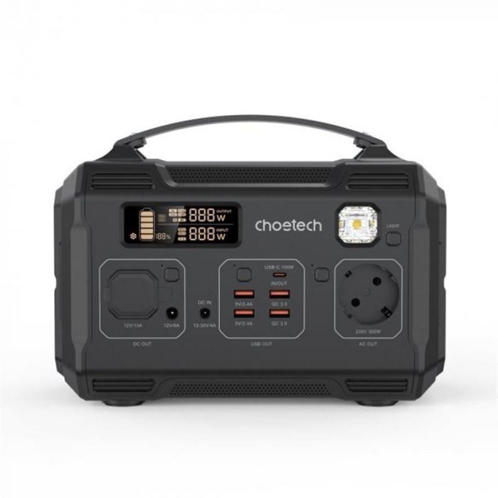 Зарядна станція Choetech Portable Power Station 83200mA Black (BS002-V2)