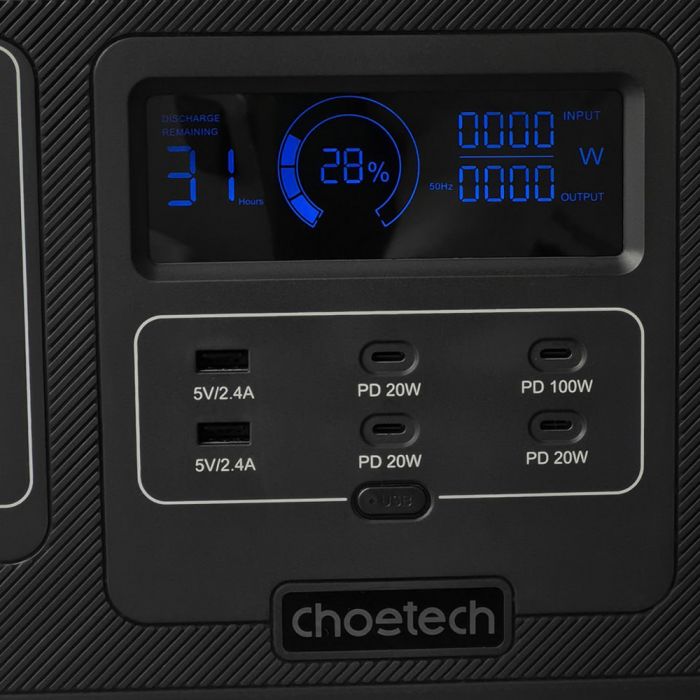 Зарядна станція Choetech 1200W (39236)