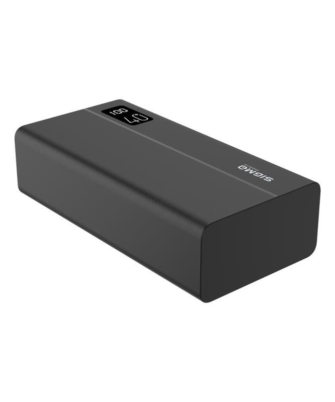 Універсальна мобільна батарея Sigma X-power SI40A3QL 40000mAh Black (4827798424117)