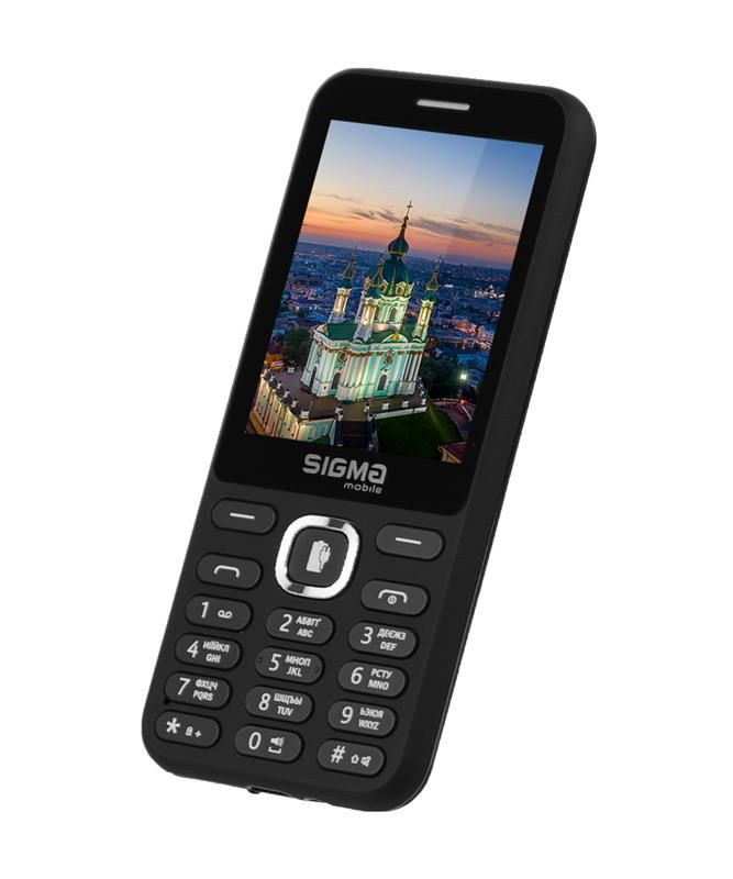 Мобiльний телефон Sigma mobile X-style 31 Power Type-C Dual Sim Black