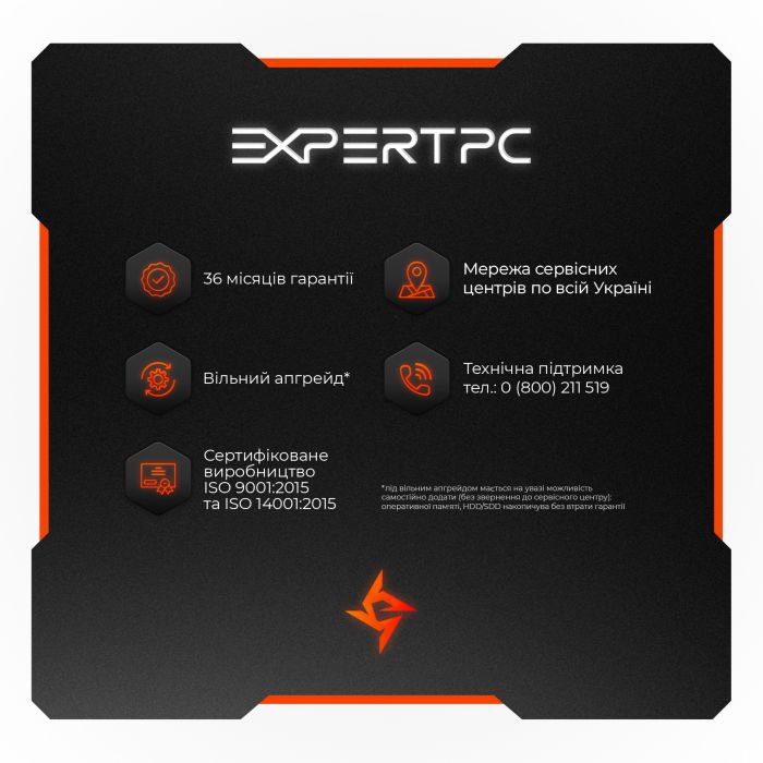 Персональний комп`ютер Expert PC Strocker (I131F32H1S536TG9745)