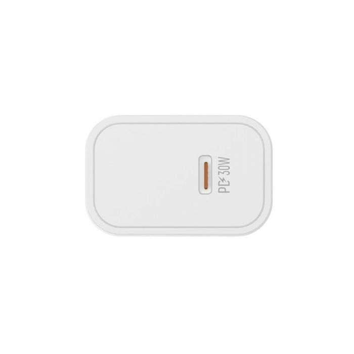 Мережевий зарядний пристрій ColorWay Power Delivery Port PPS USB Type-C (30W) White (CW-CHS038PD-WT)