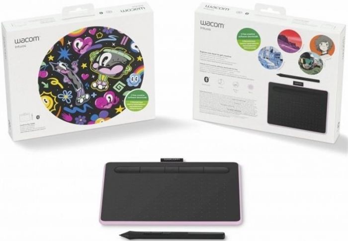 Планшет Wacom Intuos M Bluetooth Pink (CTL-6100WLP-N)