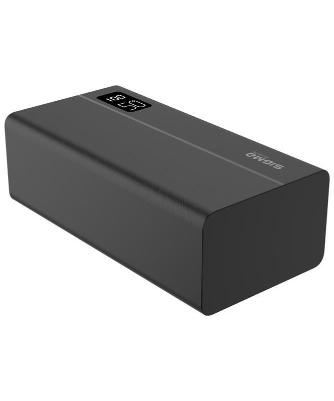 Універсальна мобільна батарея Sigma mobile X-Power SI50A3QL 50000mAh Black (4827798424018)