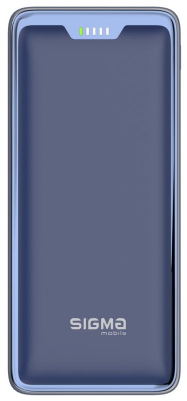 Універсальна мобільна батарея Sigma X-power SI30A4QX 30000mAh Blue (4827798424414)