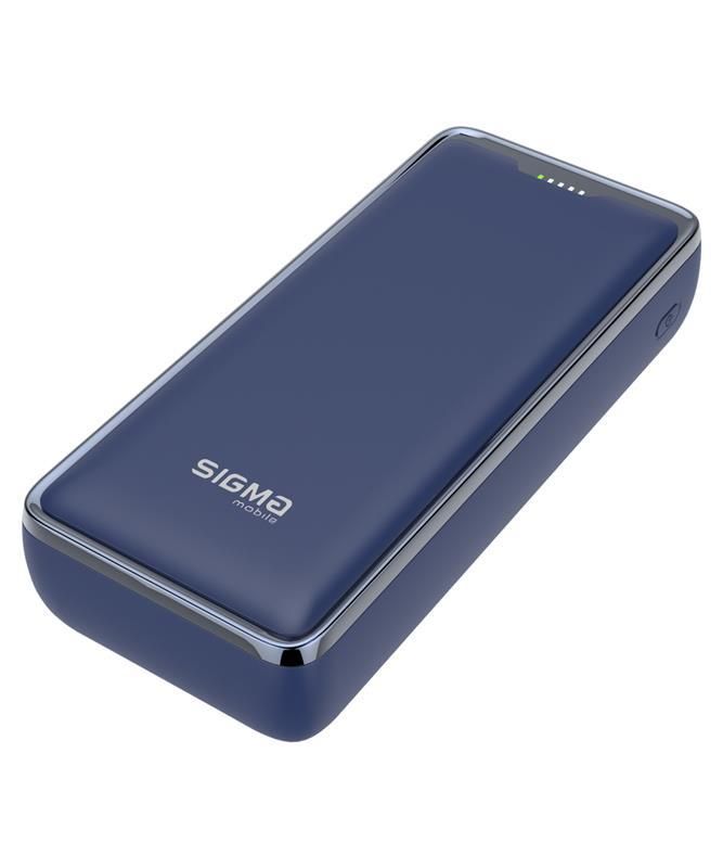 Універсальна мобільна батарея Sigma X-power SI30A4QX 30000mAh Blue (4827798424414)