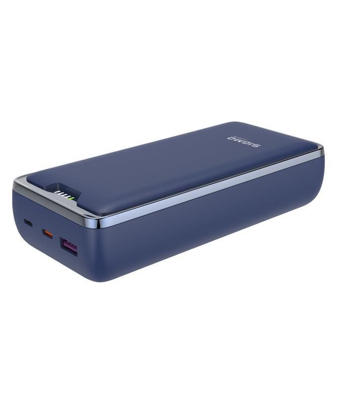 Універсальна мобільна батарея Sigma X-power SI30A4QX 30000mAh Blue (4827798424414)