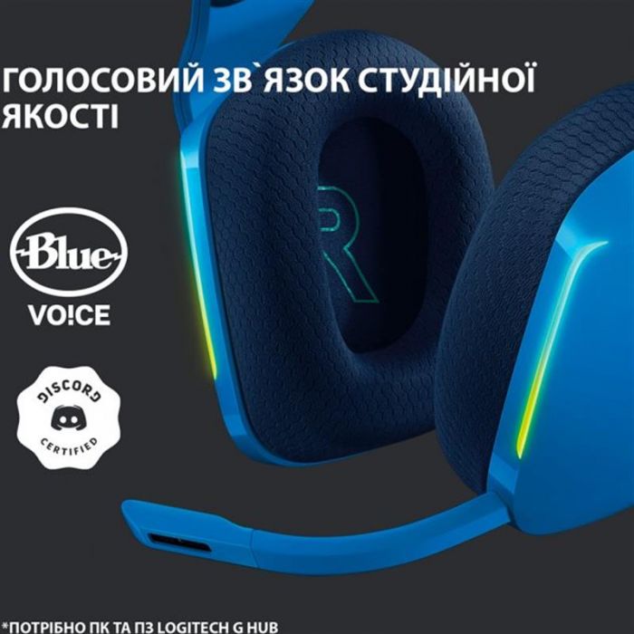 Гарнітура Logitech G733 Blue (981-000943)