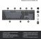 Клавіатура бездротова Logitech MX Mechanical Graphite Tactile (920-010757)