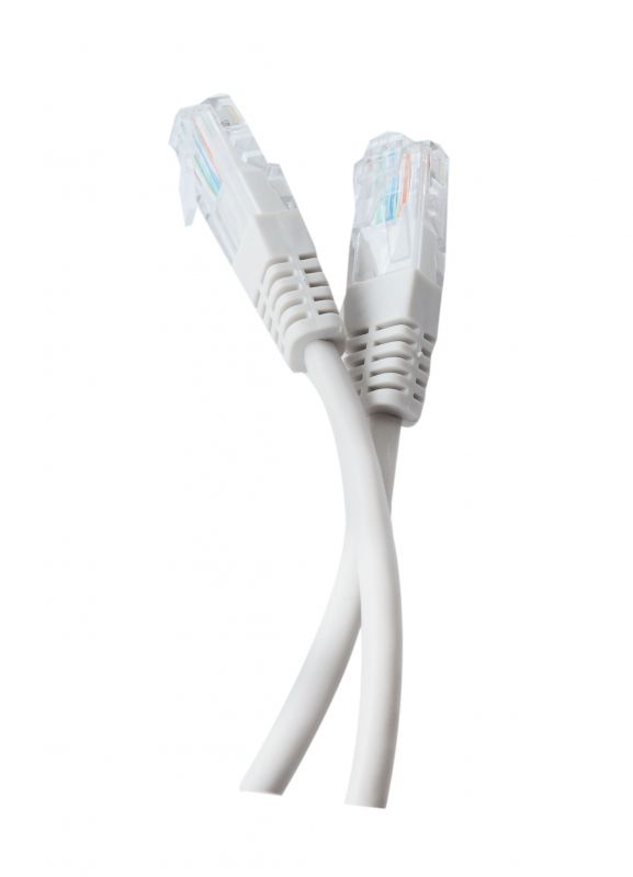 Патч-корд литий Tecro UTP-RJ45-1000, RJ45, Cat.5e, 10m, сірий