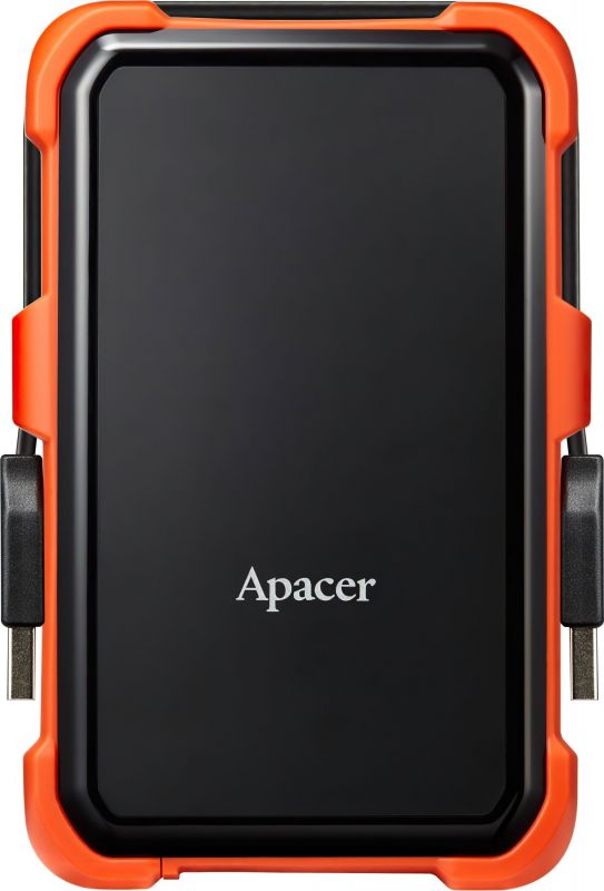 Зовнішній жорсткий диск 2.5" USB 1.0TB Apacer AC630 Black/Orange (AP1TBAC630T-1)