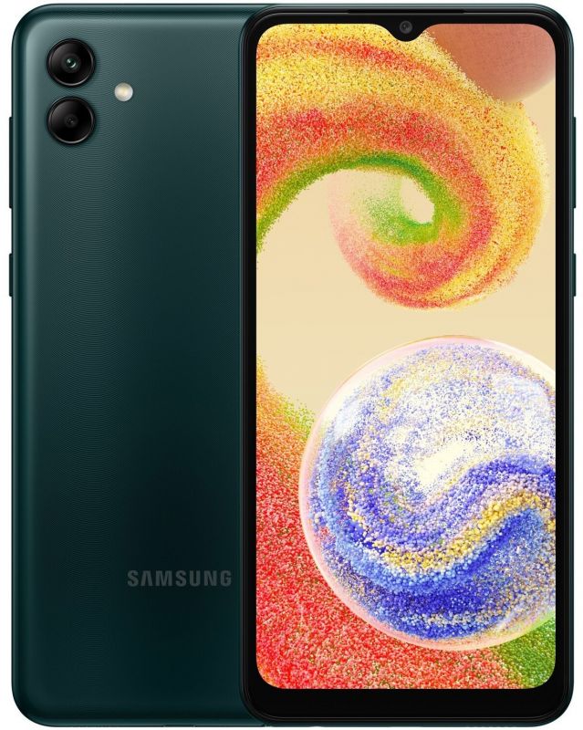 Смартфон Samsung Galaxy A04 SM-A045 4/64GB Dual Sim Green (SM-A045FZGGSEK)_UA