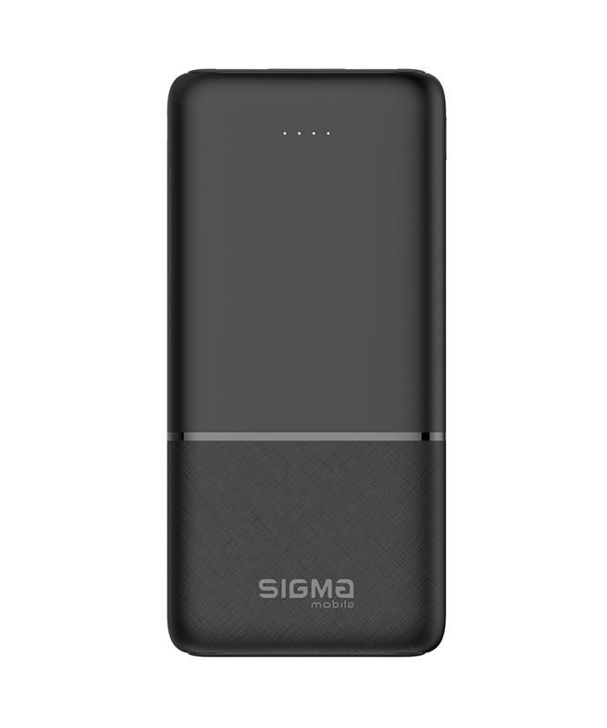 Універсальна мобільна батарея Sigma mobile X-Power SI10A1Q 10000mAh Black (4827798424711)