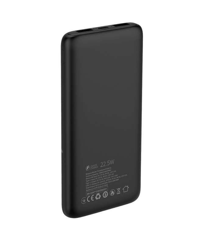 Універсальна мобільна батарея Sigma mobile X-Power SI10A1Q 10000mAh Black (4827798424711)