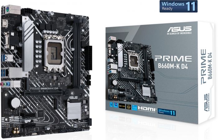 Материнська плата Asus Prime B660M-K D4 Socket 1700