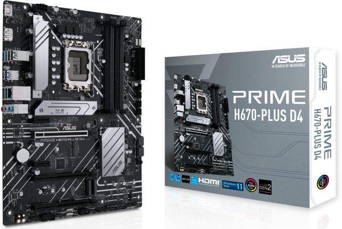 Материнська плата ASUS PRIME H670-PLUS D4 Socket 1700