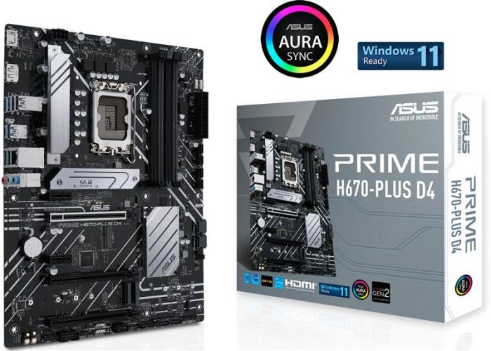 Материнська плата ASUS PRIME H670-PLUS D4 Socket 1700