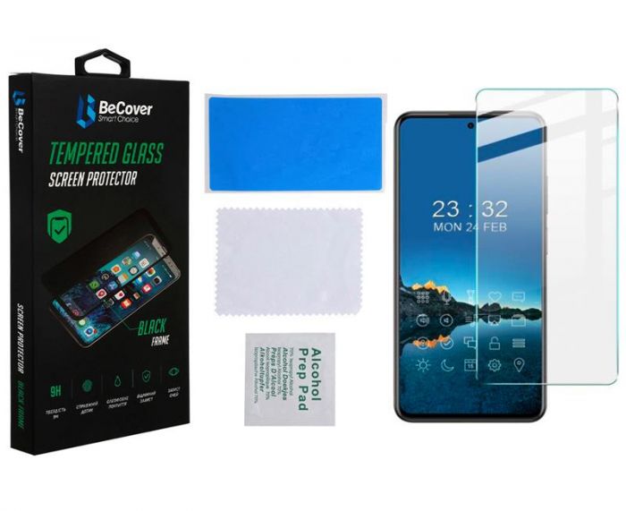 Захисне скло BeCover для ZTE Blade V40/V40 Pro Crystal Clear Glass 3D (708561)