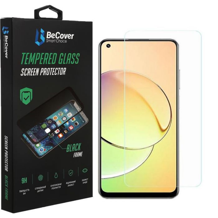 Захисне скло BeCover для Realme 10 Crystal Clear Glass 3D (708569)