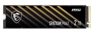 Накопичувач SSD 2TB MSI Spatium M461 M.2 2280 PCIe 4.0 x4 NVMe 3D NAND TLC (S78-440Q550-P83)