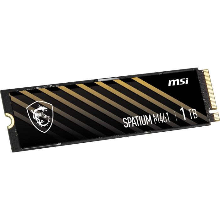 Накопичувач SSD 1TB MSI Spatium M461 M.2 2280 PCIe 4.0 x4 NVMe 3D NAND TLC (S78-440L1D0-P83)