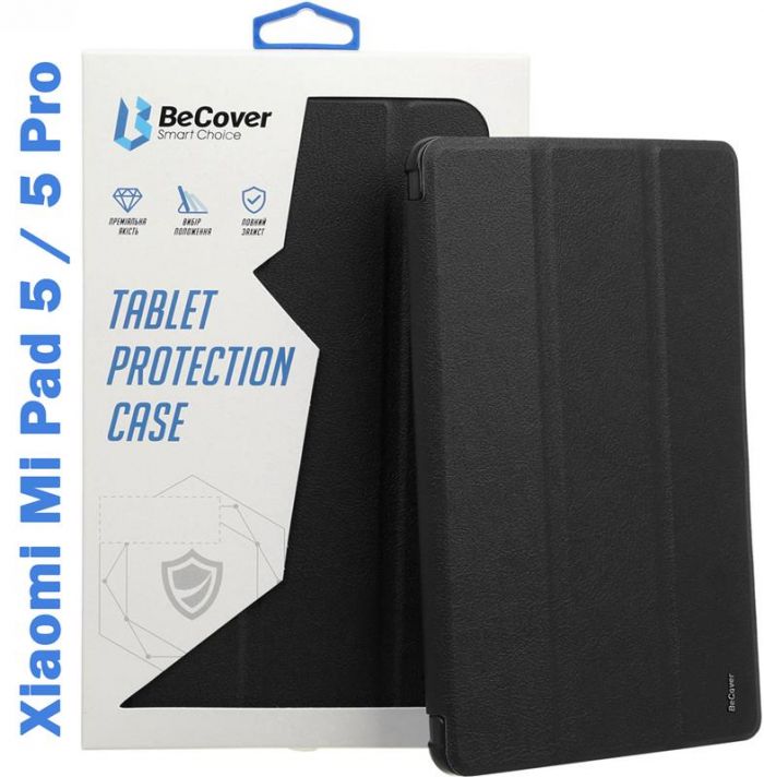 Чохол-книжка BeCover Soft Edge для Xiaomi Mi Pad 5/5 Pro Black (708361)