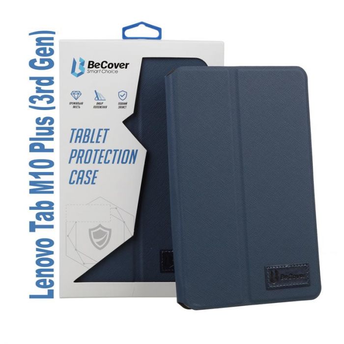 Чохол-книжка BeCover Premium для Lenovo Tab M10 Plus TB-125F (3rd Gen) 10.61" Deep Blue (707973)