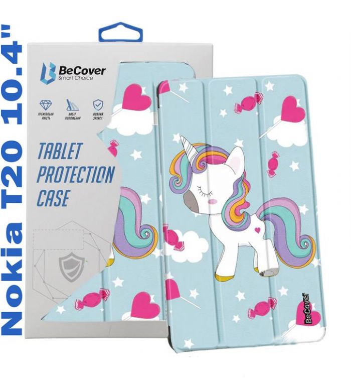 Чохол-книжка BeCover Smart для Nokia T20 10.4" Unicorn (708063)