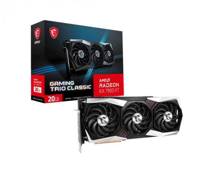 Видеокарта AMD Radeon RX 7900 XT 20GB GDDR6 Gaming Classic MSI (Radeon RX 7900 XT Gaming Trio Classic 20G)