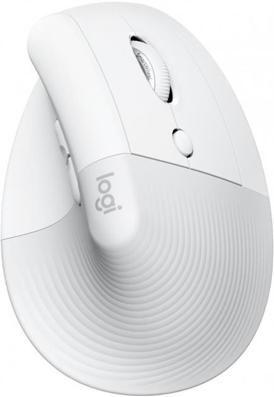 Мишка бездротова Logitech Lift for Mac Vertical Ergonomic White (910-006477)