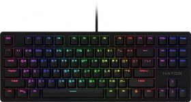 Клавіатура Hator Rockfall TKL Mecha Pink Black (HTK-621)