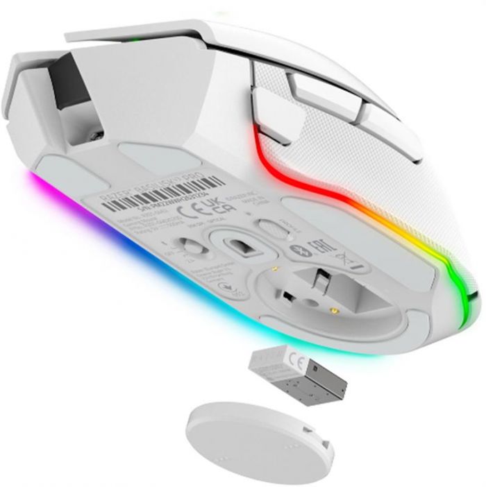 Мишка Razer Basilisk V3 Pro White (RZ01-04620200-R3G1) USB