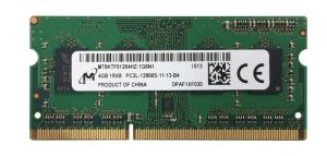 Модуль пам`яті SO-DIMM 4GB/1600 DDR3L Micron (MT8KTF51264HZ-1G6N1)