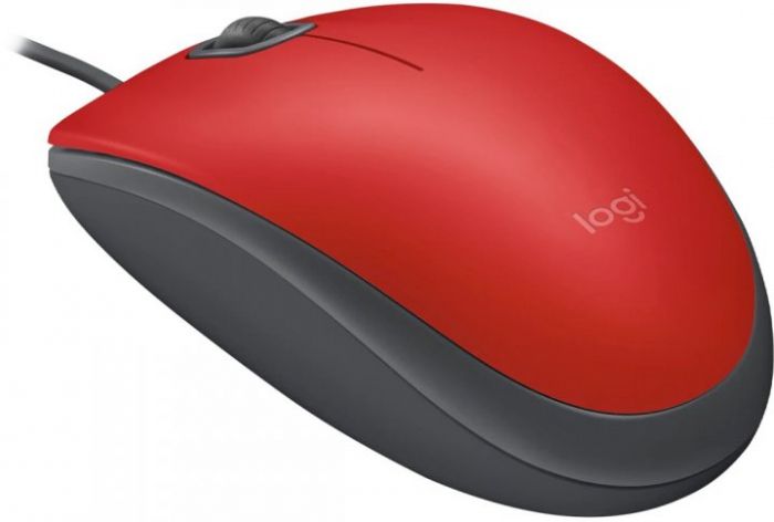 Мишка Logitech M110 Silent USB Red (910-006759)