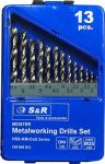 Набір свердл S&R Meister 1.5-6.5 мм 13 шт (108849013)