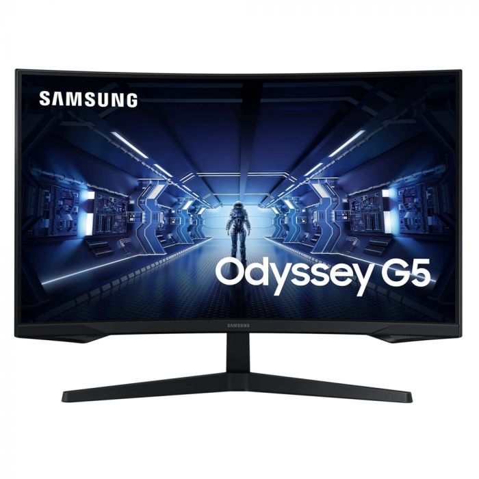 Монітор Samsung 27" Odyssey G5 LC27G55T (LC27G55TQBIXCI) VA Black Curved
